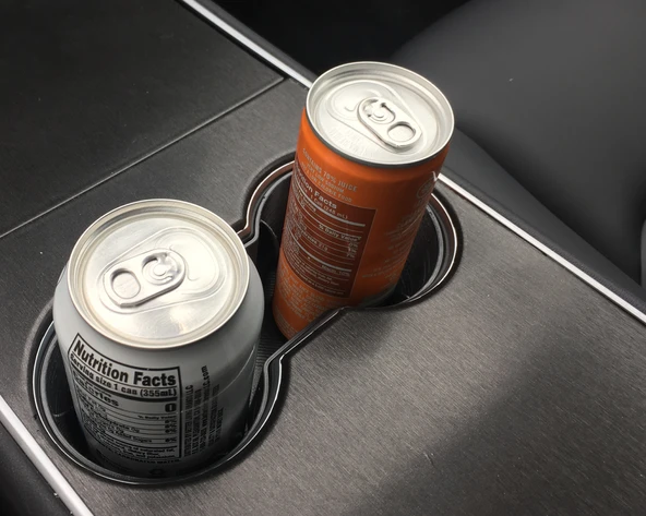 Byr3D Tesla Model 3 Için Bardak Tutucu Astarı T3736868 Sadece Plastik Aparattır - 2