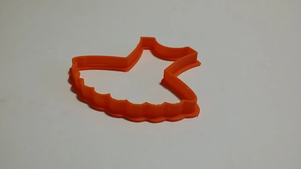 Byr3D Balerin Elbisesi Fondanı/Kurabiye Kesici T2879536 Sadece Plastik Aparattır - 2