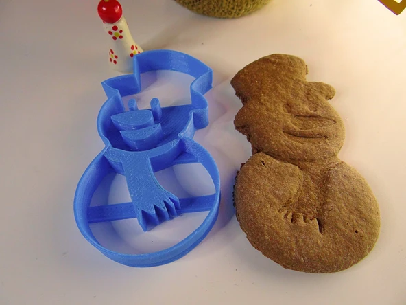 Byr3D Noel Kardan Adam Kurabiye Kesici T2720883 Sadece Plastik Aparattır - 2