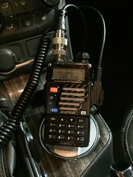 Byr3D Baofeng Uv-5R, Yaesu Uzaktan Kafa Radyo Araba Bardak Tutucu Montajı T2517549 Sadece Plastik Aparattır