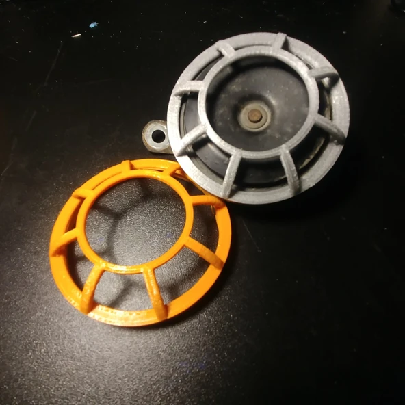 Byr3D 80Mm Korna Için Korna Kapağı "Subaru" T3116324 Sadece Plastik Aparattır