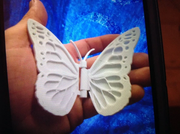 Byr3D Menteşeli Kelebek T144645 Sadece Plastik Aparattır - 2