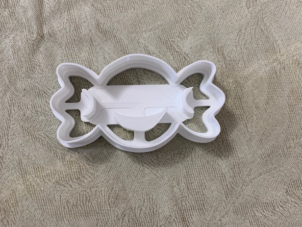 Byr3D Cadılar Bayramı Şeker Mi Şaka Mı Şeker Kurabiye Kesici T509075 Sadece Plastik Aparattır