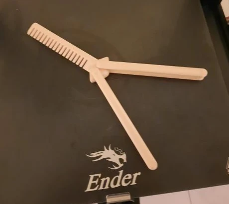 Byr3D Valorant : Yoru Kelebek Tarağı (Tek Parça) T5241846 Sadece Plastik Aparattır - 2