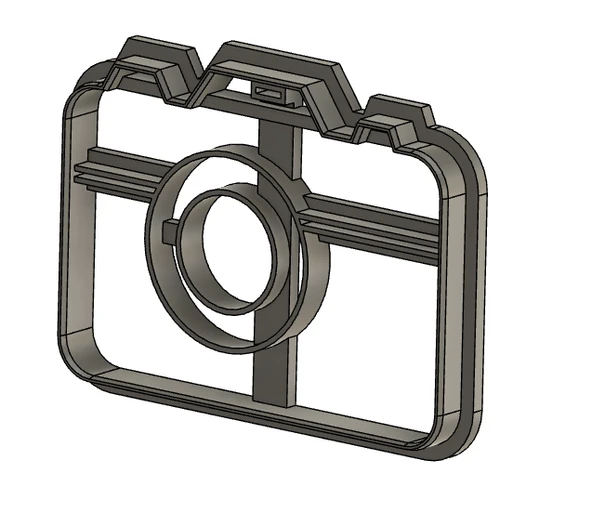 Byr3D Vintage Kamera Kil Kesici T5702165 Sadece Plastik Aparattır