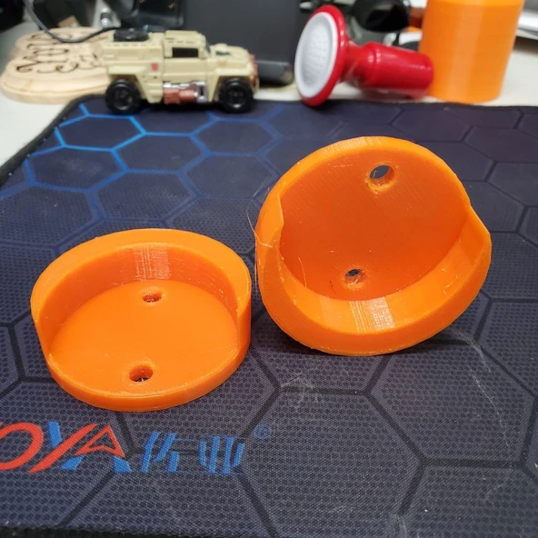 Byr3D Duş Perdesi Çubuk Tutucular T680897 Sadece Plastik Aparattır - 3