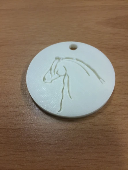 Byr3D Anahtarlık Frizya Atı T3572989 Sadece Plastik Aparattır - Resim 3