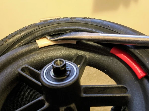 Byr3D Xiaomi M365 Jant Koruyucu Değişen Lastik Lastik Tekerlek Göbeği Koruyucu T4630619 Sadece Plastik Aparattır - 3