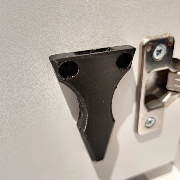 Byr3D Tırnak Makası Tutucu Duvara Montaj T5800295 Sadece Plastik Aparattır - Resim 2