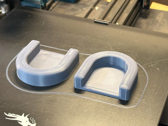 Byr3D Duş Perdesi Çubuk Tutucu T6088755 Sadece Plastik Aparattır - 2