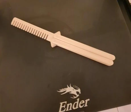 Byr3D Valorant : Yoru Kelebek Tarağı (Tek Parça) T5241846 Sadece Plastik Aparattır - 3