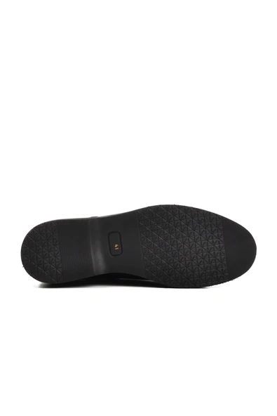 Pierre Cardin Siyah Hakiki Deri Erkek Casual Ayakkabı 63603 M - 5