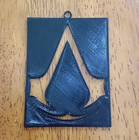 Byr3D Assassin's Creed Anahtarlık Ve Kalıp T2390836 Sadece Plastik Aparattır