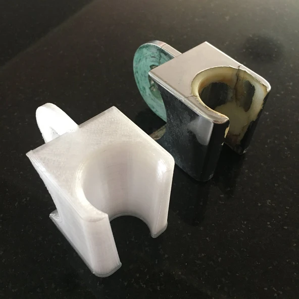 Byr3D Grohe Duş Başlığı Montajı T1736721 Sadece Plastik Aparattır