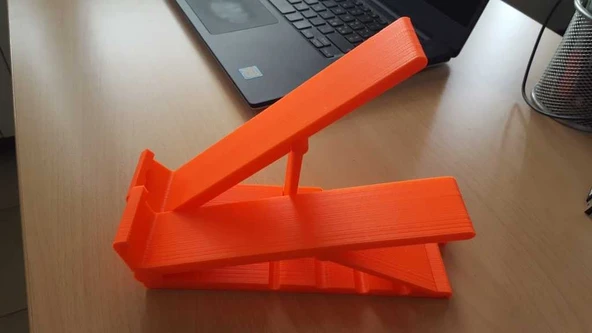 Byr3D Katlanabilir Dizüstü Standı  T2345997 Sadece Plastik Aparattır - 4