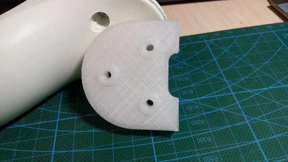 Byr3D Xiaomi Mijia M365 Scooter 10 Inç Lastik Arka Çamurluk Ara Parçası T2761582 Sadece Plastik Aparattır