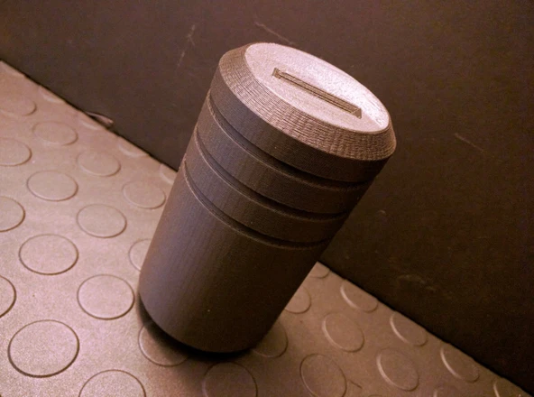 Byr3D Tıraş Bıçağı Kutusu - Kullmış Tıraş Larını Koymak Için Güvenli Yer T1656258 Sadece Plastik Aparattır - 3