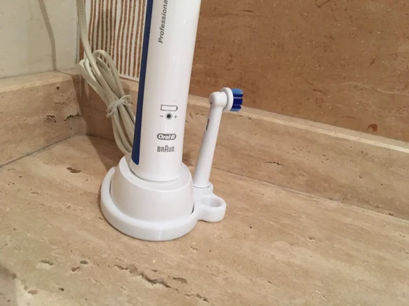 Byr3D Oral B Diş Fırçası Standı T2813830 Sadece Plastik Aparattır - 2