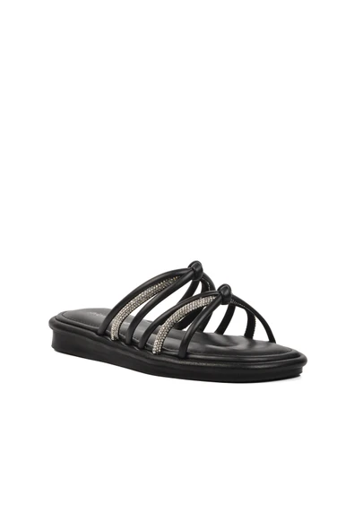 Pierre Cardin Siyah Kadın Terlik PC-5106 Z - 3