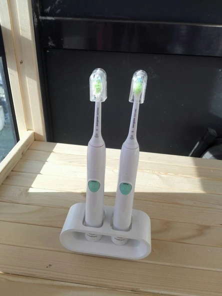 Byr3D Elektrikli Diş Fırçası Tutucusu ( Sonicare Easyclean 3 Serisi) T4251481 Sadece Plastik Aparattır - 2