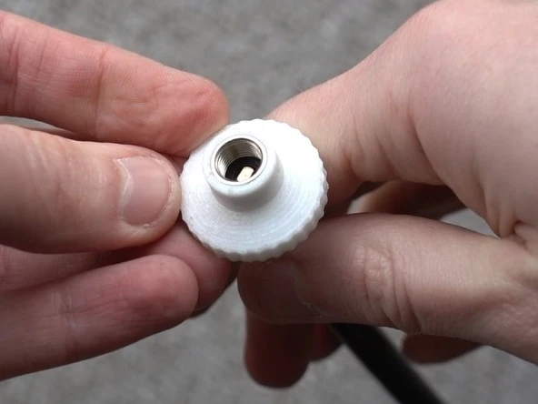 Byr3D Xiaomi M365 Lastik Valf Adaptörü T3635069 Sadece Plastik Aparattır