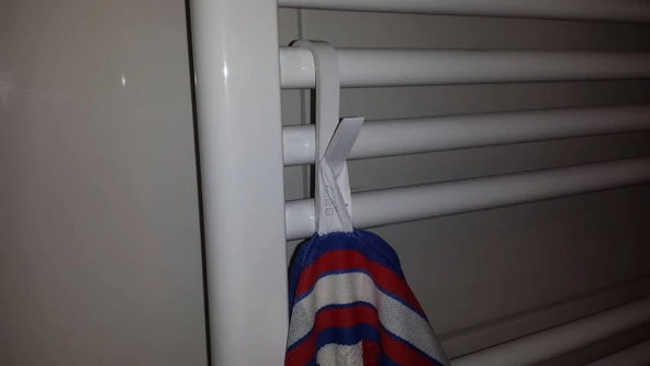 Byr3D Havlu Radyatörleri Için Duvar Isıtıcı Havlu Askısı / Kanca T1094303 Sadece Plastik Aparattır