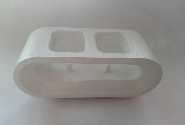 Byr3D Elektrikli Diş Fırçası Tutucusu ( Sonicare Easyclean 3 Serisi) T4251481 Sadece Plastik Aparattır - 3