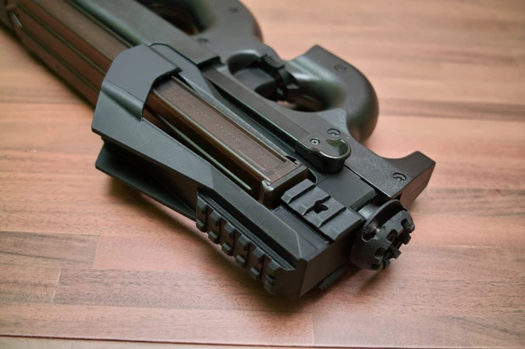 Byr3D Airsoft P90 Için Çerez Kesici Tipi Namlu Cihazı T2749112 Sadece Plastik Aparattır - 3
