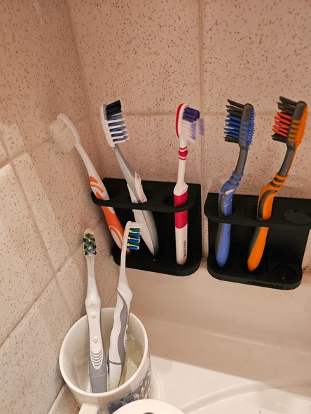 Byr3D Diş Fırçası Tutucusu V2 T2238595 Sadece Plastik Aparattır - 2