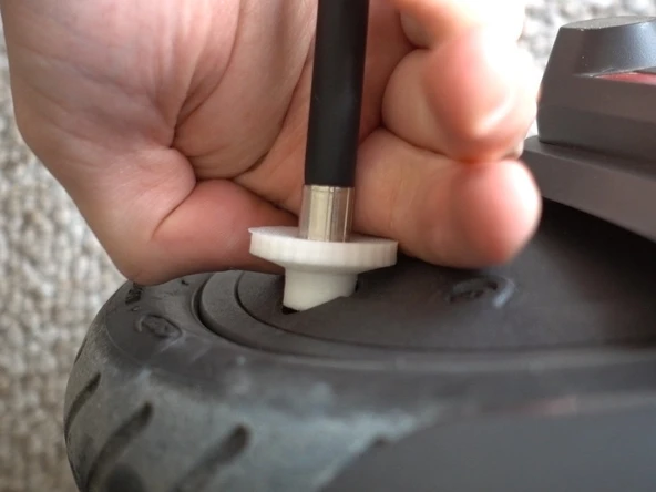 Byr3D Xiaomi M365 Lastik Valf Adaptörü T3635069 Sadece Plastik Aparattır - 3