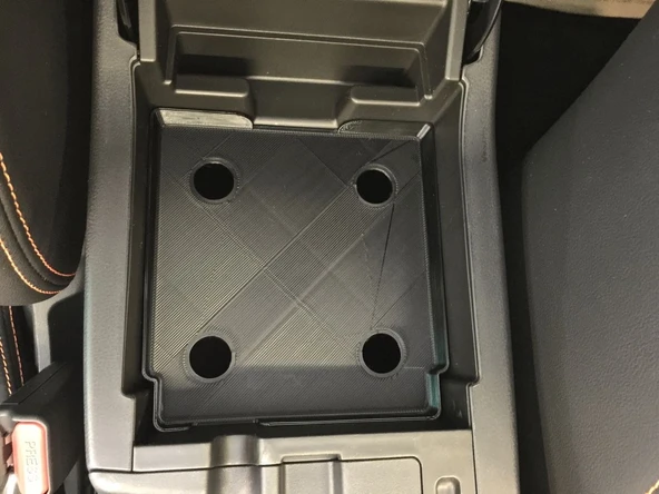 Byr3D 2018 Subaru Crosstrek Orta Konsol Tepsi Parçası T2971050 Sadece Plastik Aparattır