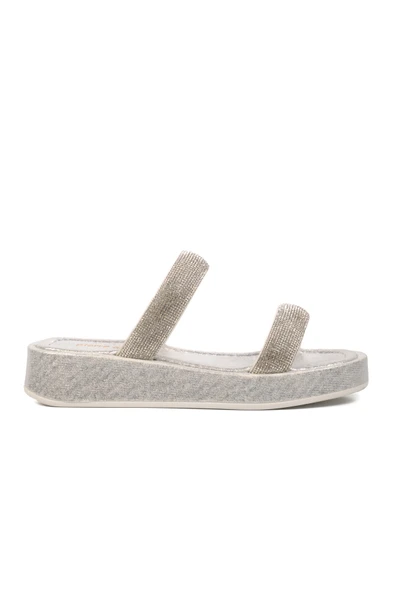 Pierre Cardin Gümüş Kadın Terlik PC-53089 Z