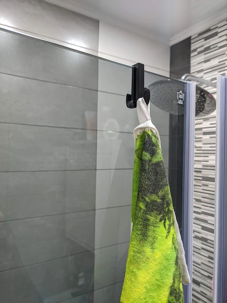 Byr3D Duş Perdesi Çift Kanca - Pratik Tasarım T4022947 Sadece Plastik Aparattır - 3