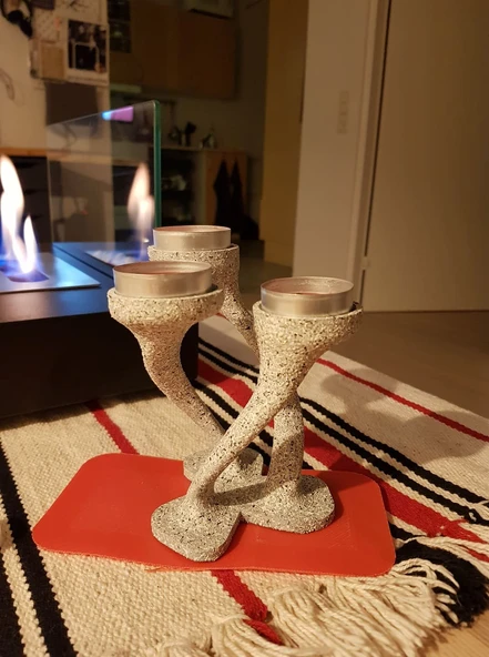 Byr3D Tealight Tutucu T3339807 Sadece Plastik Aparattır
