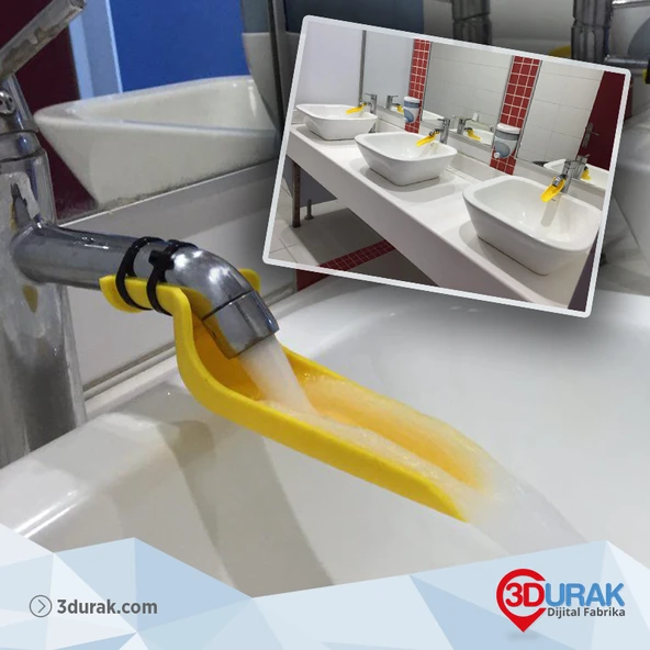 Byr3D Musluk Sürgüsü - 3Durak.com T1690202 Sadece Plastik Aparattır