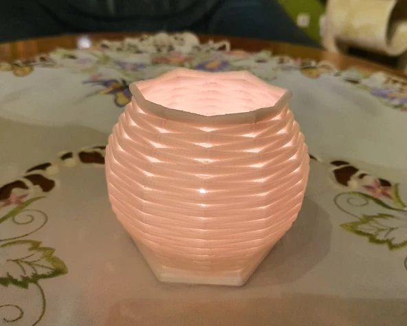 Byr3D Tealight Tutucu T4646731 Sadece Plastik Aparattır - 2