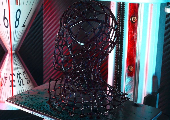 Byr3D Yalnızca Venom Simbiyotik Örümcek Adam Ağı. Geri Çekilelim! T5378838 Sadece Plastik Aparattır