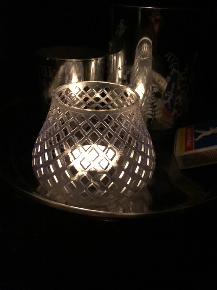Byr3D Çay Mumluk T3463060 Sadece Plastik Aparattır