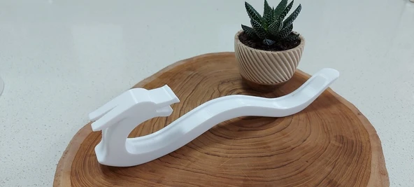 Byr3D Ejderha Tütsü Çubuğu Tutucu T4774460 Sadece Plastik Aparattır - 3