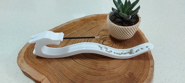 Byr3D Ejderha Tütsü Çubuğu Tutucu T4774460 Sadece Plastik Aparattır - 2