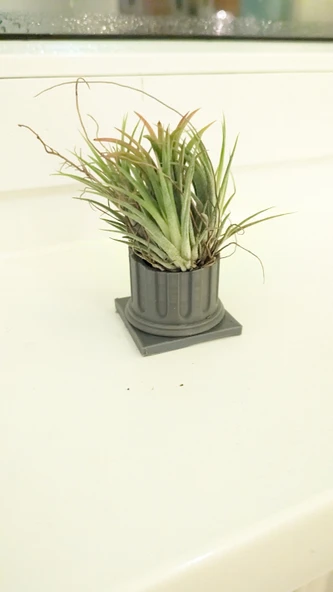 Byr3D Kırık Sütun Saksı T5497924 Sadece Plastik Aparattır - 2