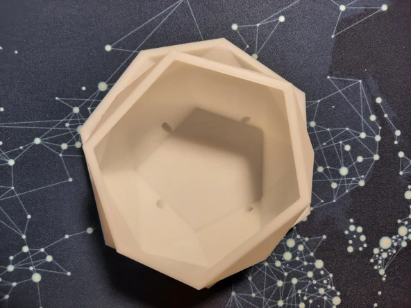 Byr3D Mini Bitki Saksısı T5993374 Sadece Plastik Aparattır - 2