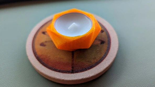 Byr3D Veltin V2 Teelight Mumu T6050387 Sadece Plastik Aparattır