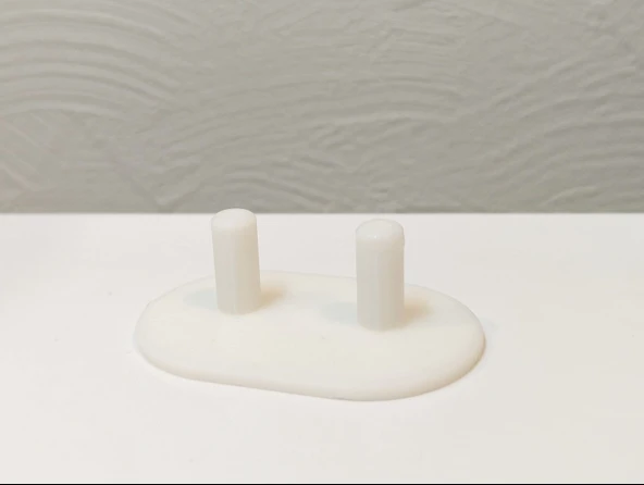 Byr3D   Çift Fırça Standı T6541215 Sadece Plastik Aparattır