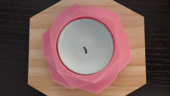 Byr3D Veltin Çay Mumluk T5226887 Sadece Plastik Aparattır