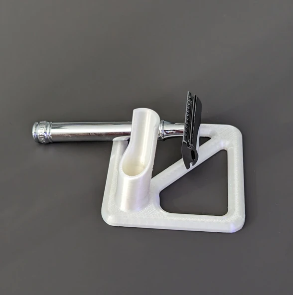 Byr3D Jiletli Tıraş Makinesi Standı T6101110 Sadece Plastik Aparattır