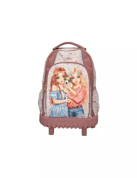 Topmodel Okul Sırt Çantası Çekçekli Velo Fleur ürün görseli