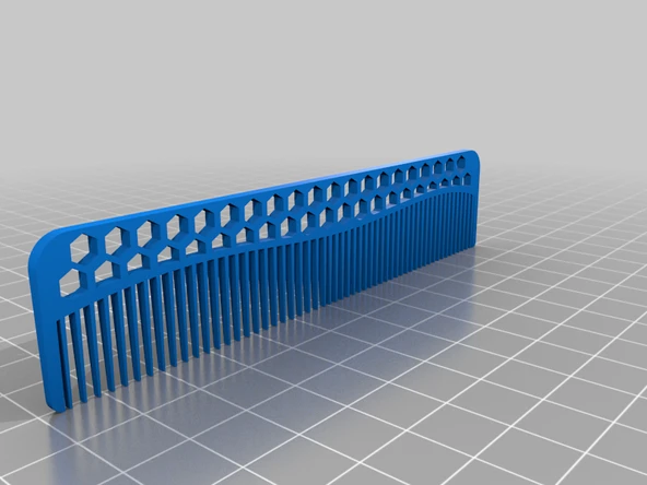 Byr3D Altıgen Desenli Tarak T6333324 Sadece Plastik Aparattır