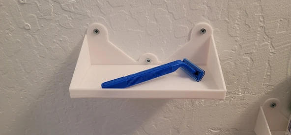 Byr3D Küçük Banyo Rafı T5542534 Sadece Plastik Aparattır