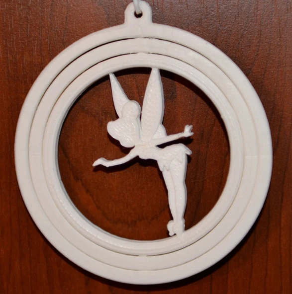 Byr3D Tinkerbell Gyro Noel Süsü T1929436 Sadece Plastik Aparattır
